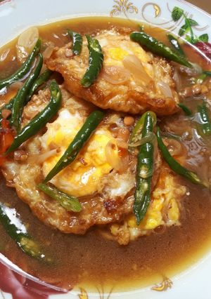 Foto resep Telor Ceplok Tauco
