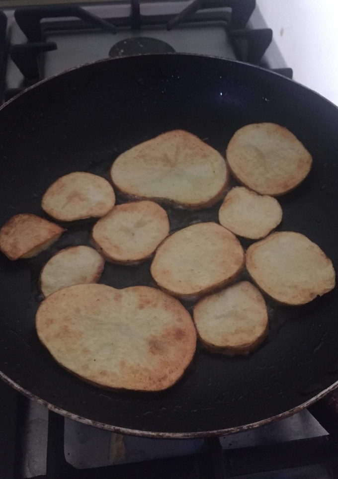 Una foto de Papas doradas