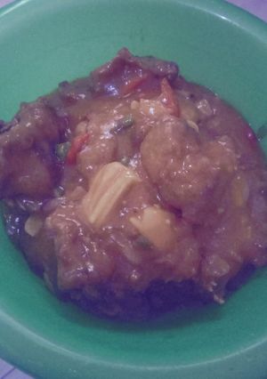 Foto resep Ikan mas goreng tepung saos asam manis