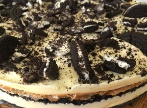 Una foto de Torta oreo helada
