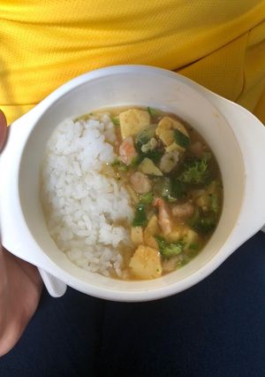 Foto resep Mpasi Sapo Tahu Udang Brokoli