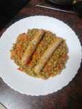 Longanizas frescas a la flamenca