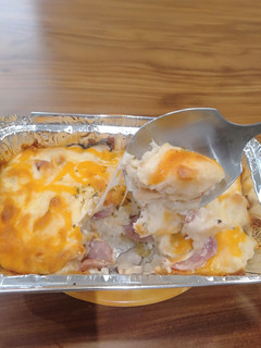 香腸奶油焗烤燉飯 的食譜成品照片