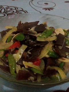Foto resep Tumis jamur kuping