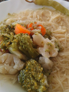 Una foto de Sopita de verduras