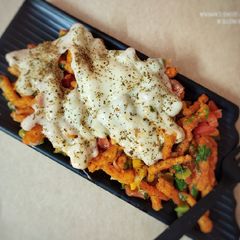 A picture of Kurkure lasagna.