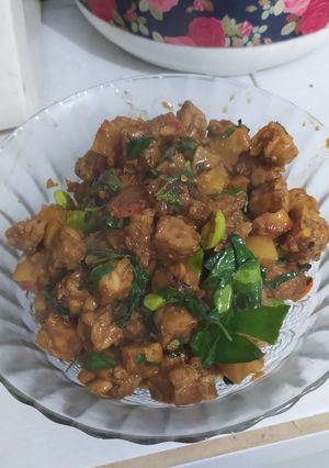 Foto resep Tempe pedes kemangi