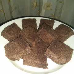 รูปของ Bolu ketan hitam kukus takaran sendok