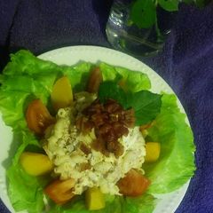 A picture of Cajun Macaroni Salad.