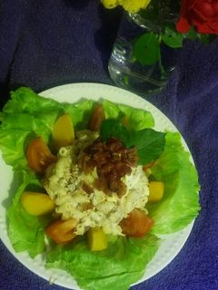 A picture of Cajun Macaroni Salad.