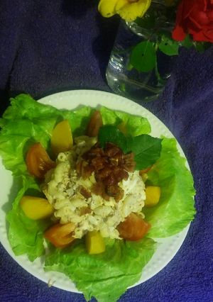 A picture of Cajun Macaroni Salad.