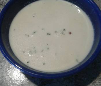 The New Way Make Recipe Cream of Cauliflower  Cheese Soup Practical Delicious