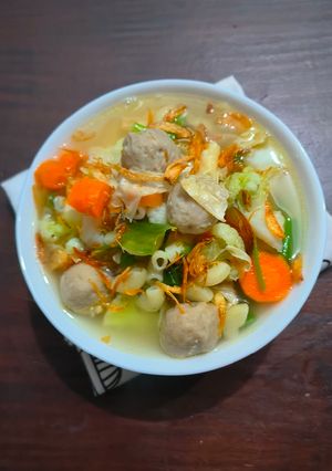 Foto resep Sop baso simple