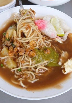 Foto resep Mie rebus medan (e-mie medan)