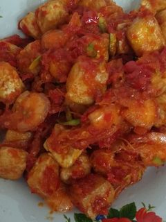 Foto resep Sambal balado patai tahu-udang