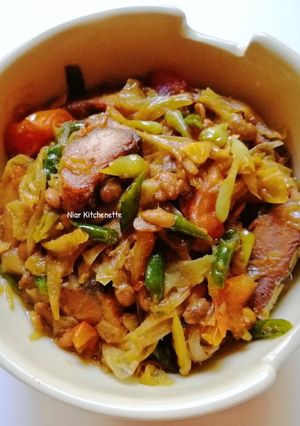 Foto resep Ikan Asin Tenggiri & Kembang Tahu Masak Tauco