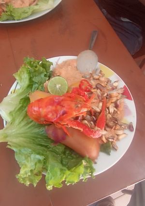 Una foto de Ceviche de Camarones