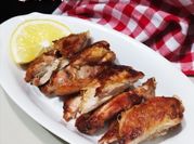 Gambar ayam paha fillet panggang