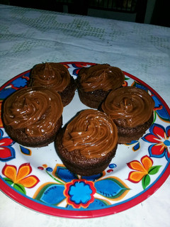 Una foto de Muffins de chocolate!