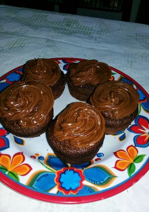 Una foto de Muffins de chocolate!
