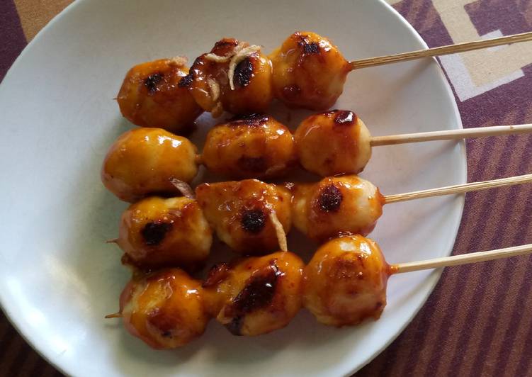 Langkah mengolah Bakso bakar, Enak
