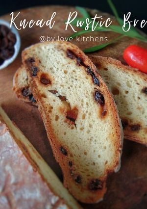Foto resep Over Night Rustic Bread ---Tanpa Dutch Oven---