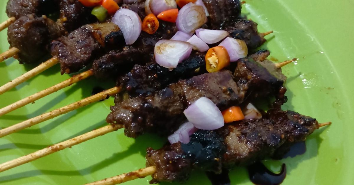Sate Kambing Berbumbu Simpel