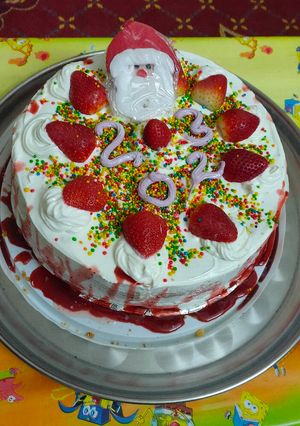 صورة لوصفة تورته السنة الجديده 🎂💗
