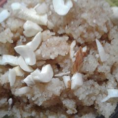 A picture of Sooji Halwa.