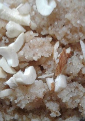 A picture of Sooji Halwa.