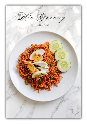 Foto resep Mie Goreng Simple