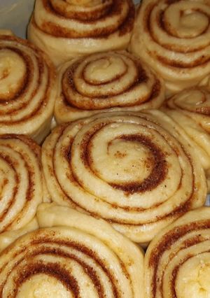 A picture of Cinnamon rolls.