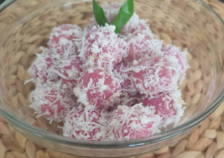 Klepon Buah Naga