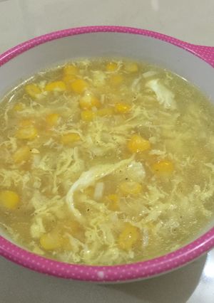 Foto resep Sup Jagung Kepiting