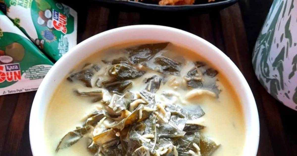 Resep Gulai Daun Singkong Teri???? Mudah dan Praktis Dihidangkan