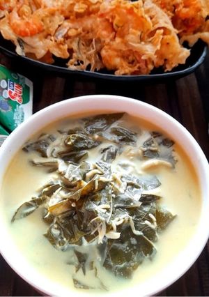 Foto resep Gulai daun singkong teri🥗