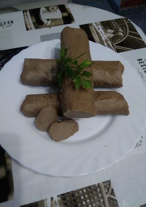 Libamáj pástétom recept fotója