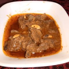 A picture of Badami korma.