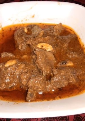 A picture of Badami korma.