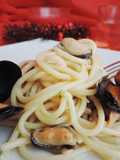 Vermicelli cozze e pecorino romano