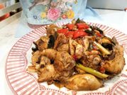 A picture of oyster sauce marinate