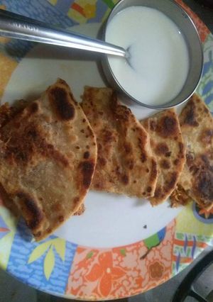 A picture of Puran Poli.