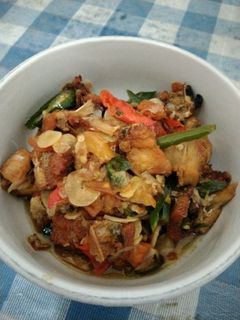Foto resep 390. Oseng ikan jambal asin
