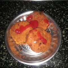 A picture of Veg cutlet.