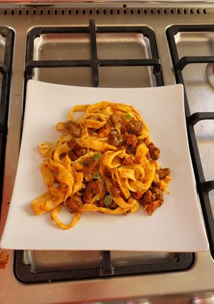 Una foto de Pasta casera