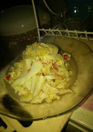 Foto resep KOL TELUR kuah pedas manis