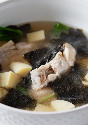 Foto resep Miso tofu soup