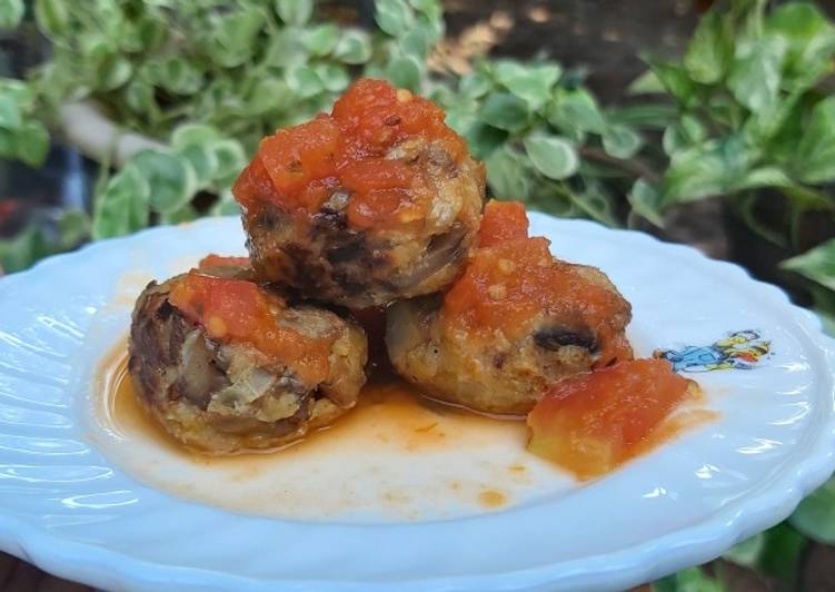 Meatless Mushroom Meatball (Bakso Jamur)