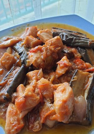 Foto resep Ayam Terong Balado