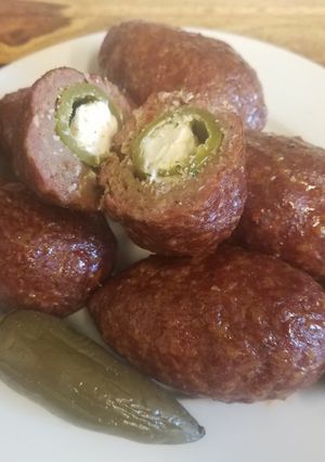 A picture of Armadillo Eggs.